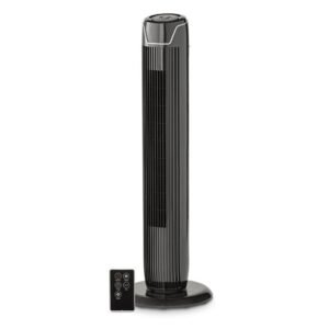Mainstays 36" 3-Speed Oscillating Tower Fan, Model# FZ10-19JR, Black