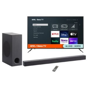 Onn. 50" 4K Roku TV with onn