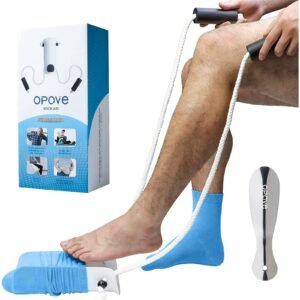 Sock Aid and Shoe Horn, Premium Socks Helper